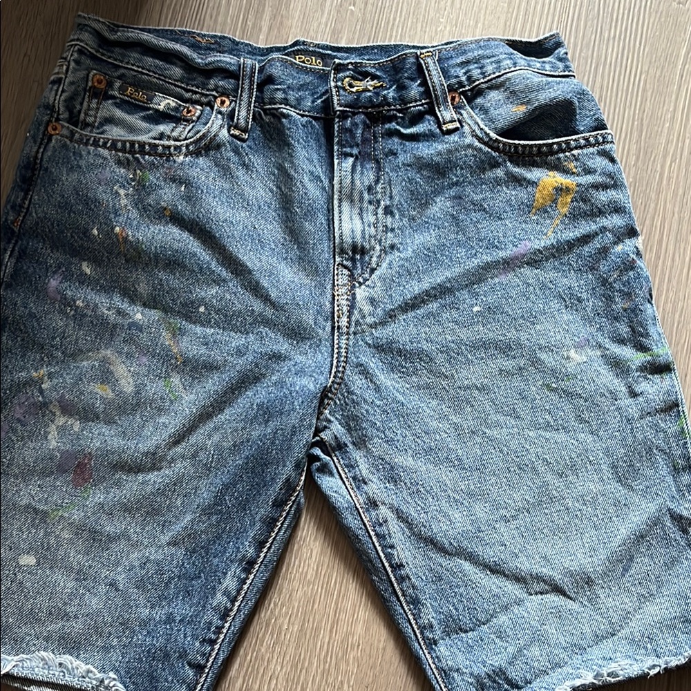 Polo by Ralph Lauren Blue Denim Shorts
